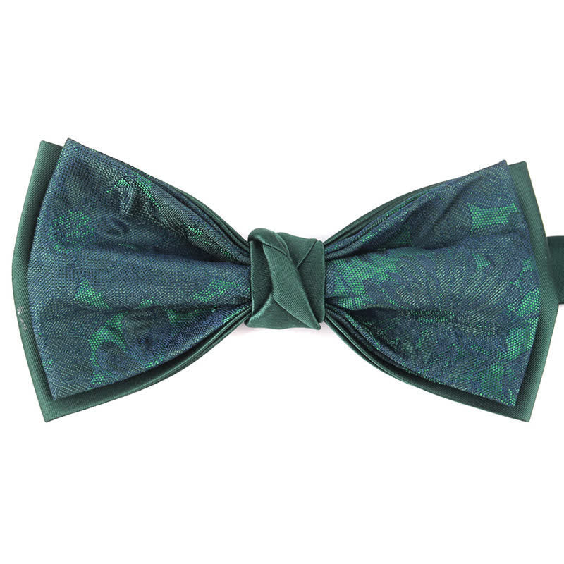 Elegante florale botanische Fliege für Herren