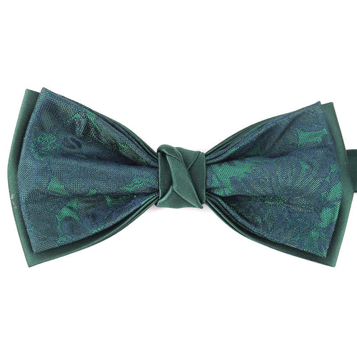 Elegante florale botanische Fliege für Herren