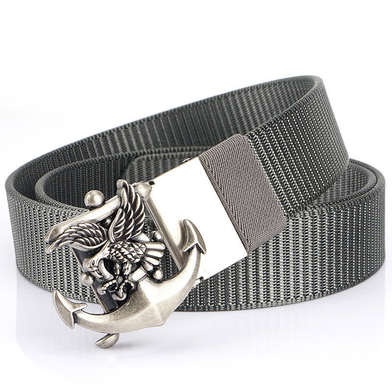 Herren Adler Anker Nylon Gürtel