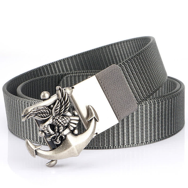 Herren Adler Anker Nylon Gürtel