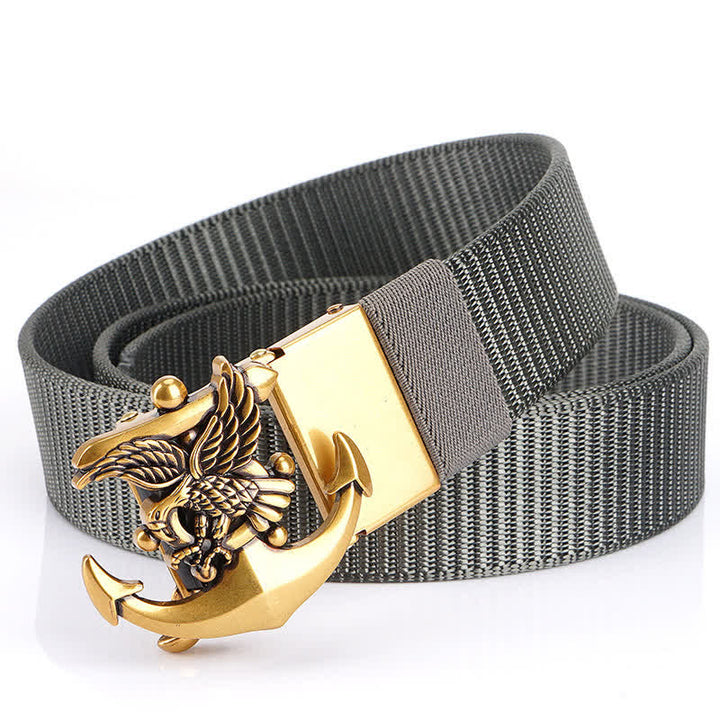 Herren Adler Anker Nylon Gürtel