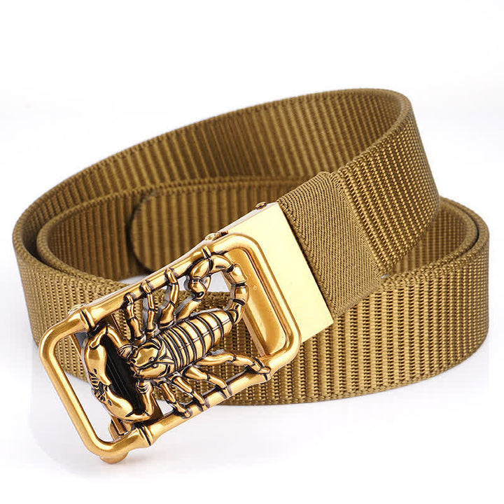 Herren King Scorpion Einfaches Nylon Gürtel