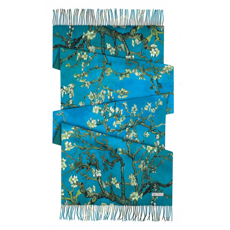 Van Gogh Mandelblüte Warmer Schal für Frauen