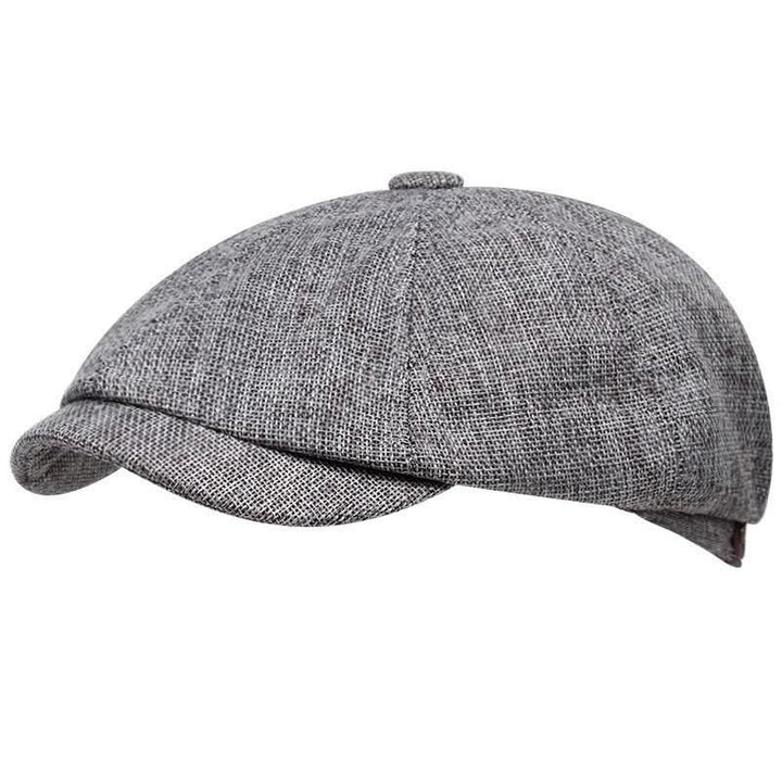 Vierjahreszeitenausgehhut im achteckigen Barett-Stil - Grau - M (22"-22 7/8") - image 3