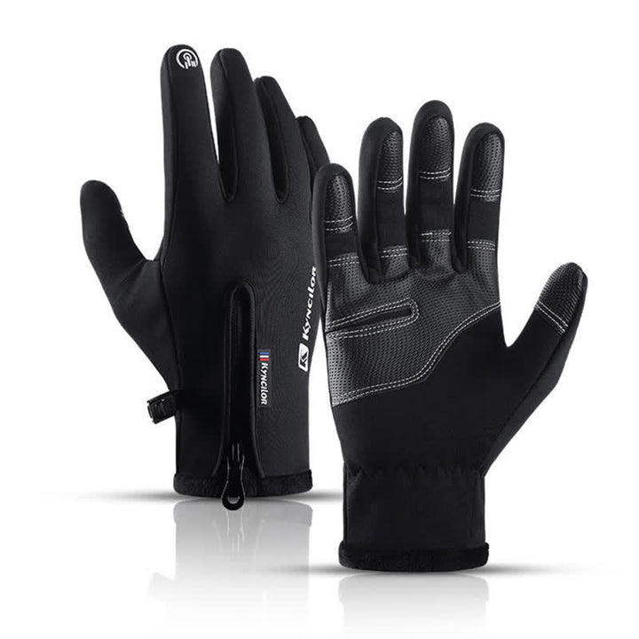 Outdoor-Radsport-wasserdichte-Reißverschluss-Taktische-Handschuhe