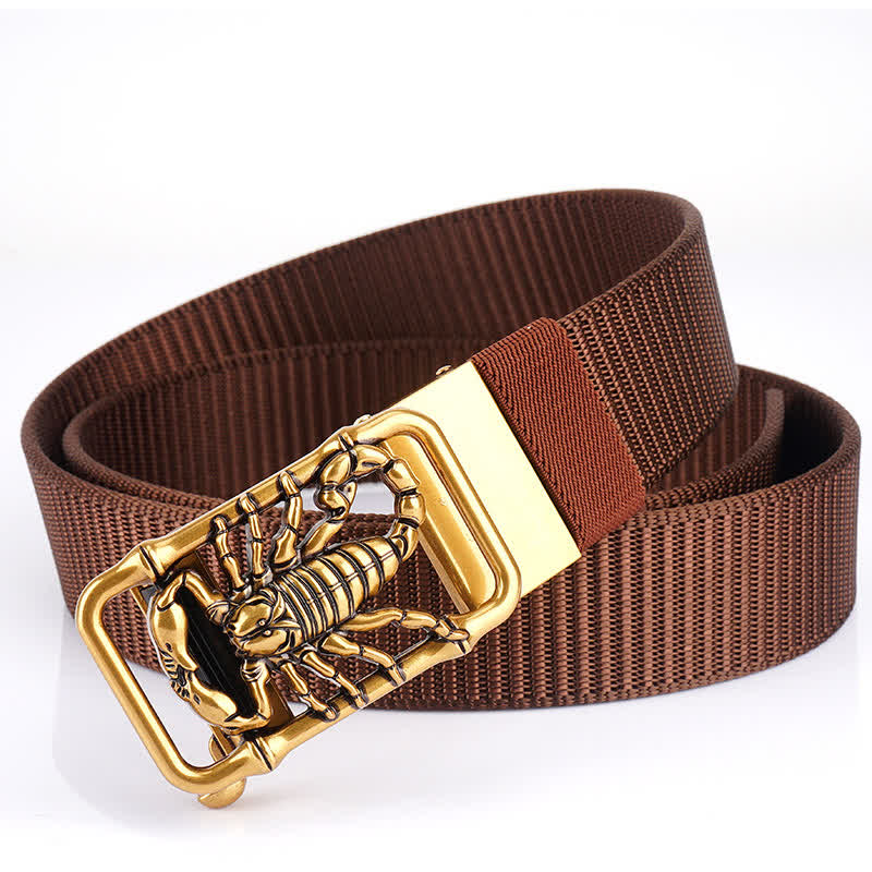 Herren King Scorpion Einfaches Nylon Gürtel