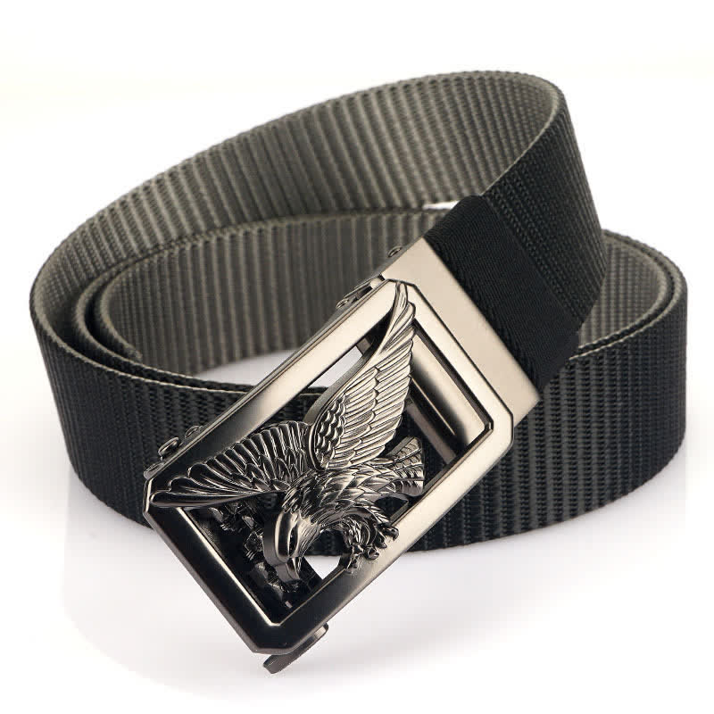 Herren Soaring Hawk Eagle Beidseitiger Nylon-Gürtel