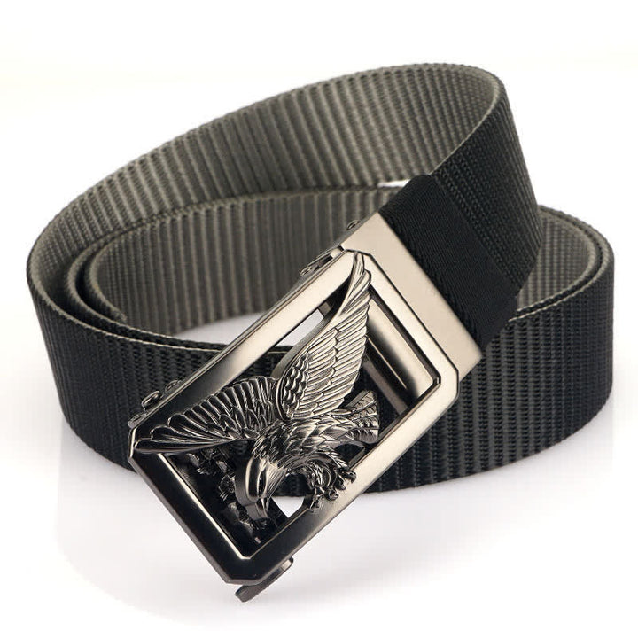 Herren Soaring Hawk Eagle Beidseitiger Nylon-Gürtel