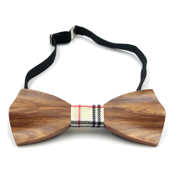 Elegante 3D-gekrümmte Holzfliege für Herren