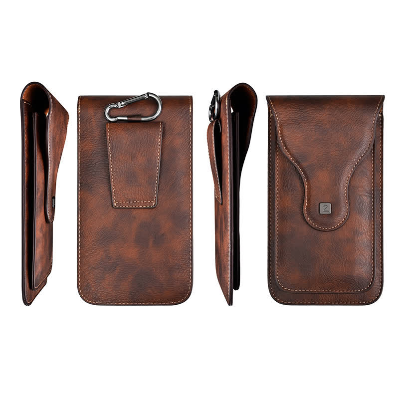 Magnetischer Clip Doppelschicht Handytaschen Gürteltasche - image 7