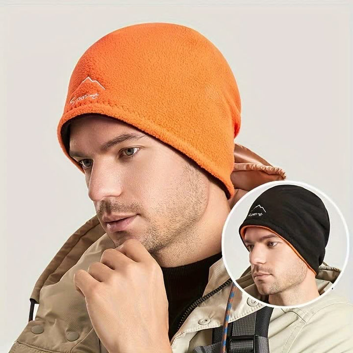 Winddicht Polar Fleece Wendemütze Warmer Hut