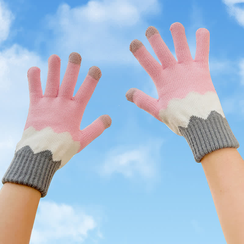 Damen-Gartenhandschuhe mit vollem Finger und Touchscreen-Funktion