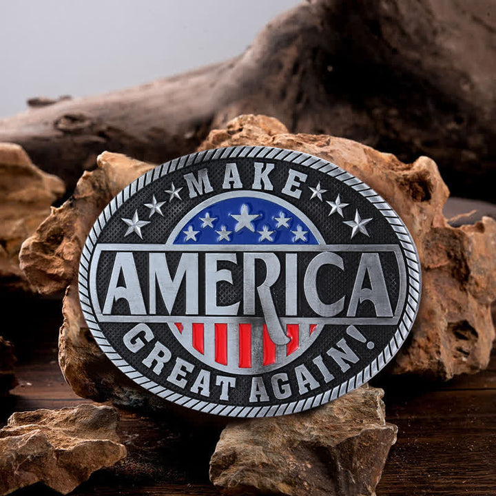 DIY-Ledergürtel für Männer mit Make America Great Again Schnalle