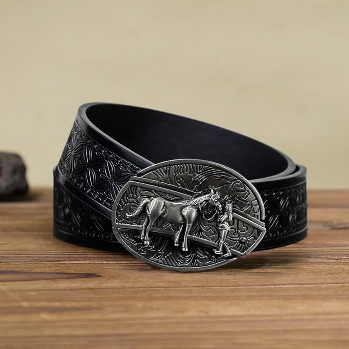 DIY Cowgirl Verstecktes Klappmesser Ledergürtel für Herren