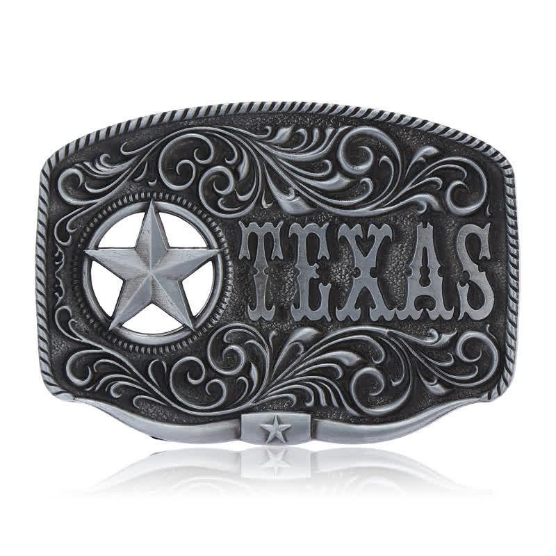 DIY Texas Hollow Pentagramm-Schnallengürtel für Männer