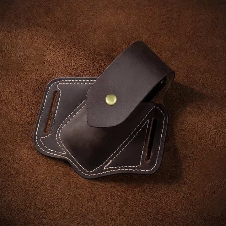 EDC Organizer Multitool Scheide Leder Bauchtasche - image 3