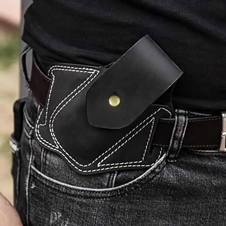 EDC Organizer Multitool Scheide Leder Bauchtasche