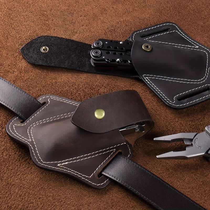 EDC Organizer Multitool Scheide Leder Bauchtasche