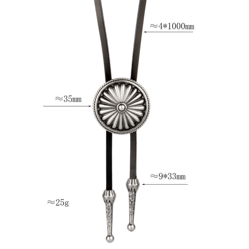 Runde Concho Pullover Kette Bolotie