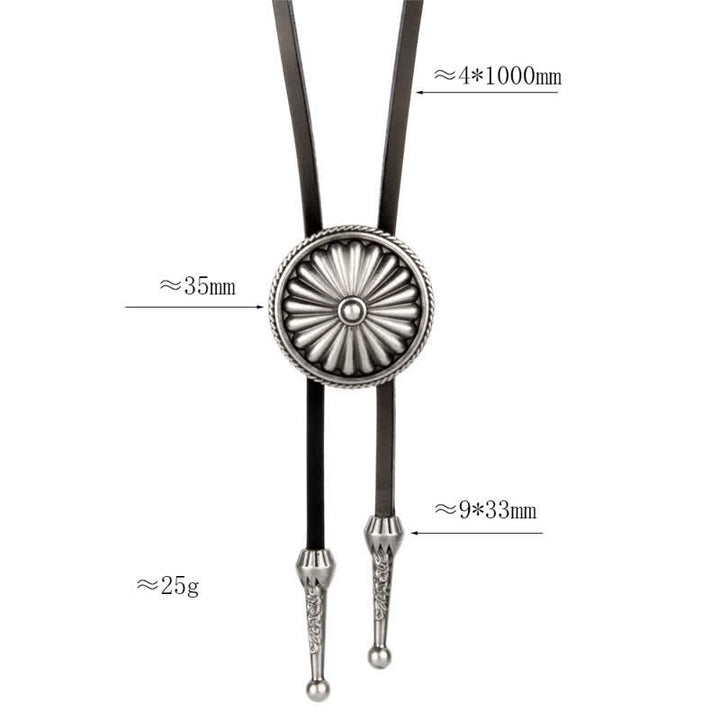 Runde Concho Pullover Kette Bolotie