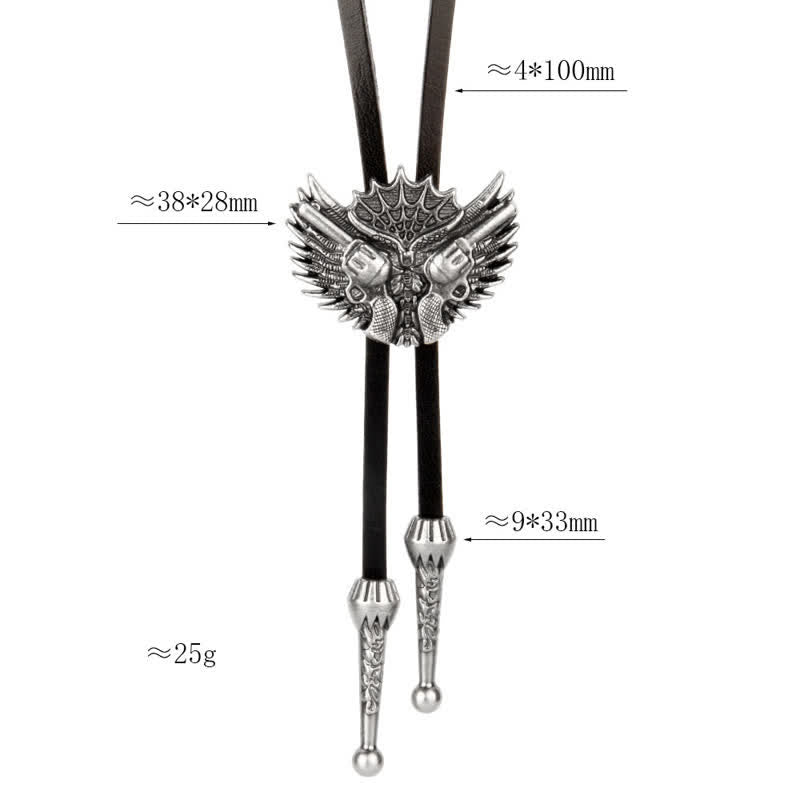 Doppelte Flügel der Gewehre Lässige Bolo-Tie