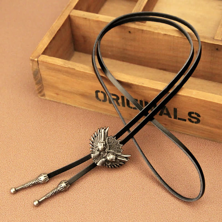 Doppelte Flügel der Gewehre Lässige Bolo-Tie