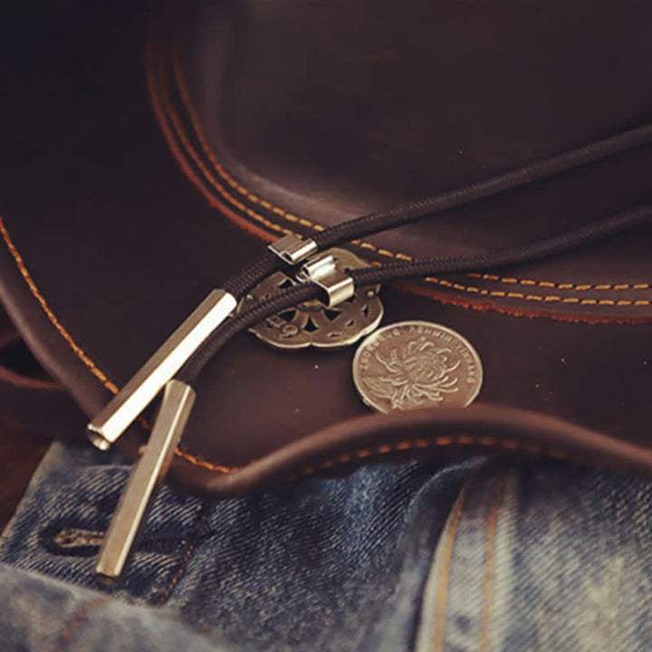 Vintage keltischer Knoten hohle exotische Bolo-Krawatte - image 5