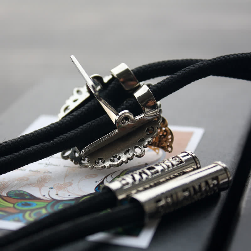 Steampunk 3D Schmetterling Anhänger Bolo-Tie