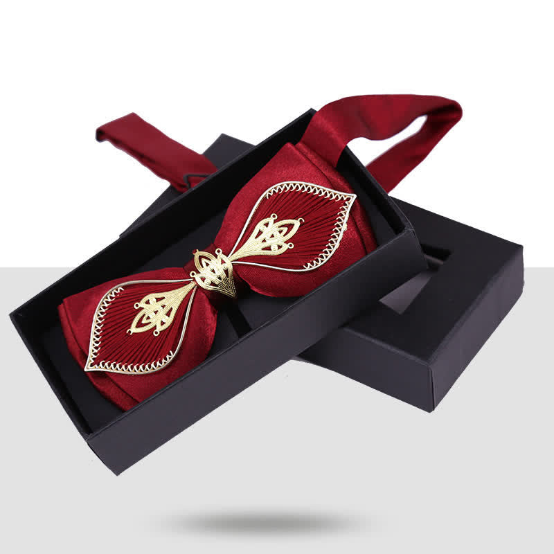 Herren Hochzeit Goldene Blume Ast Vogel Fliege