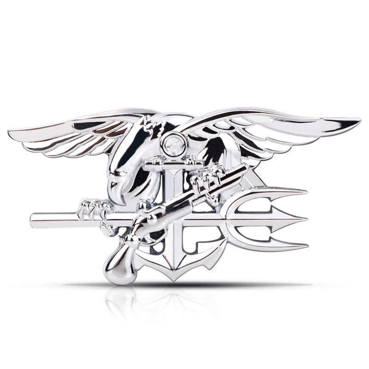 Navy Seals Trident Insignia Metallaufkleber Autoabzeichen