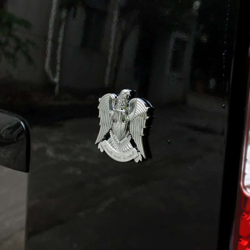 Adler Totem Falke Metall Aufkleber Autoabzeichen