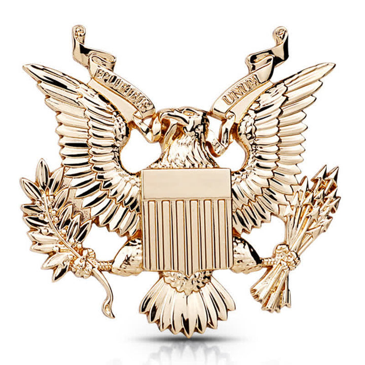 Force Winged Eagle Metallaufkleber Autoabzeichen
