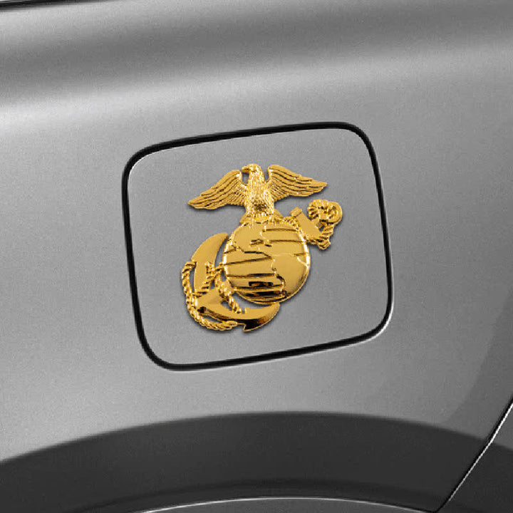 Marine Adler Globus Anker Metall Aufkleber Autoabzeichen