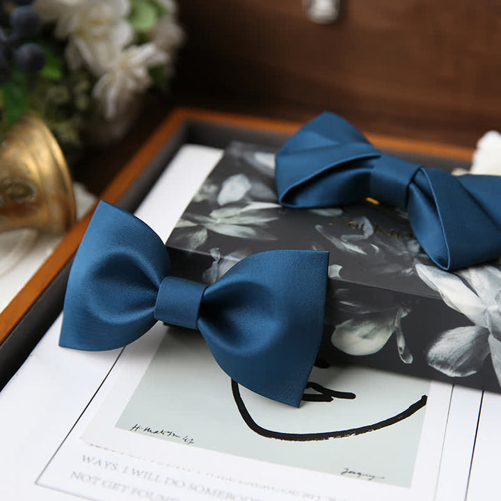 Klassische einfache einfarbige Fliege für Männer zur Hochzeit
