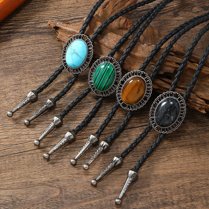 Atemberaubende Westliche Replik Stein Bolo-Krawatte - image 0