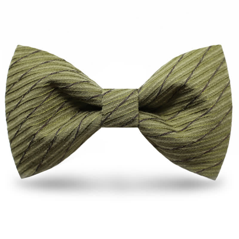Herrengrüne Serie Köper Hochzeit Fliege