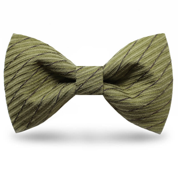 Herrengrüne Serie Köper Hochzeit Fliege