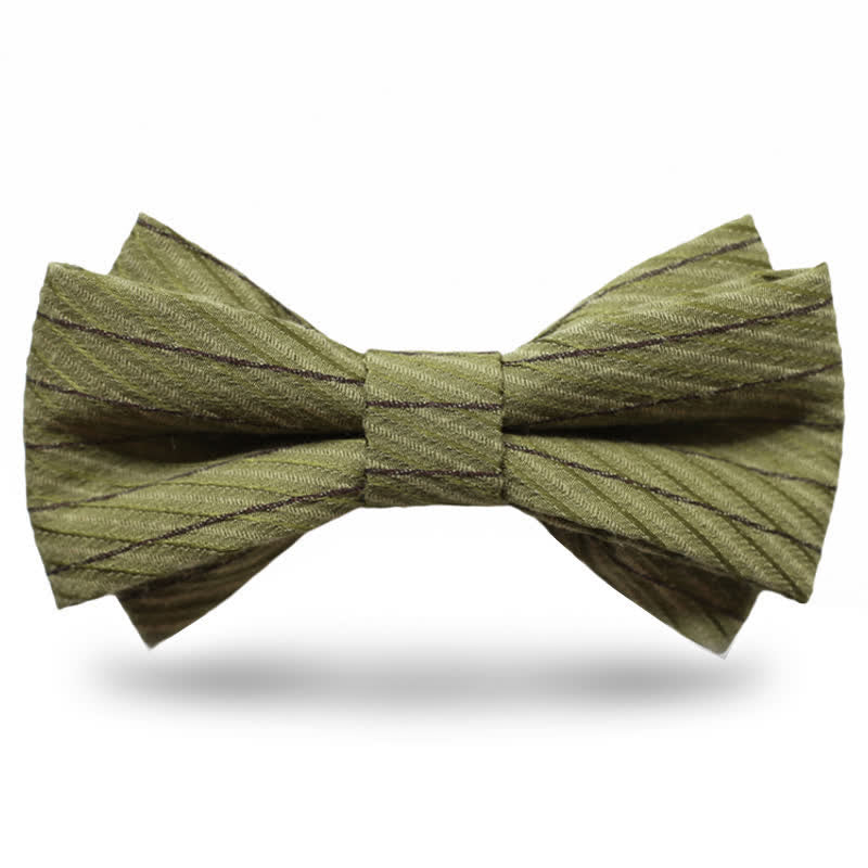 Herrengrüne Serie Köper Hochzeit Fliege