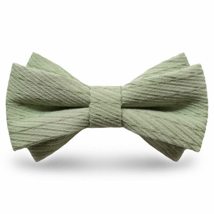 Herrengrüne Serie Köper Hochzeit Fliege