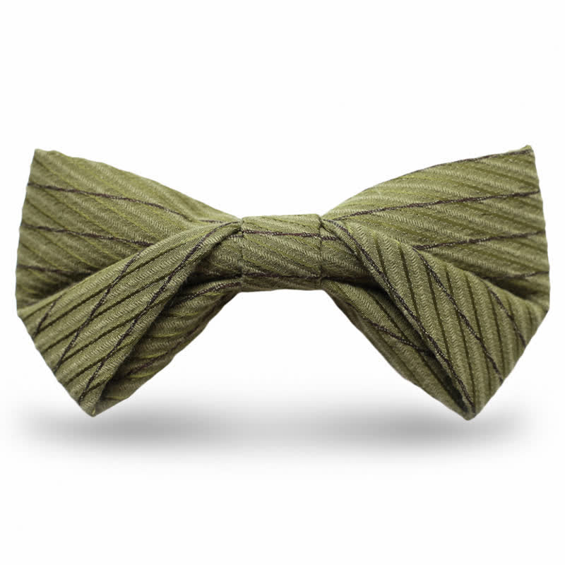 Herrengrüne Serie Köper Hochzeit Fliege