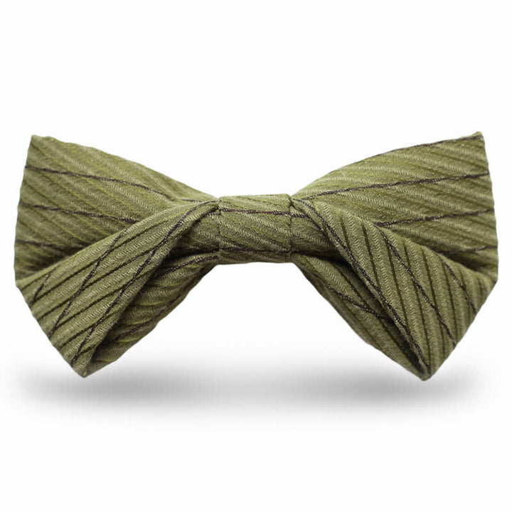 Herrengrüne Serie Köper Hochzeit Fliege