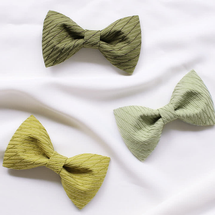 Herrengrüne Serie Köper Hochzeit Fliege