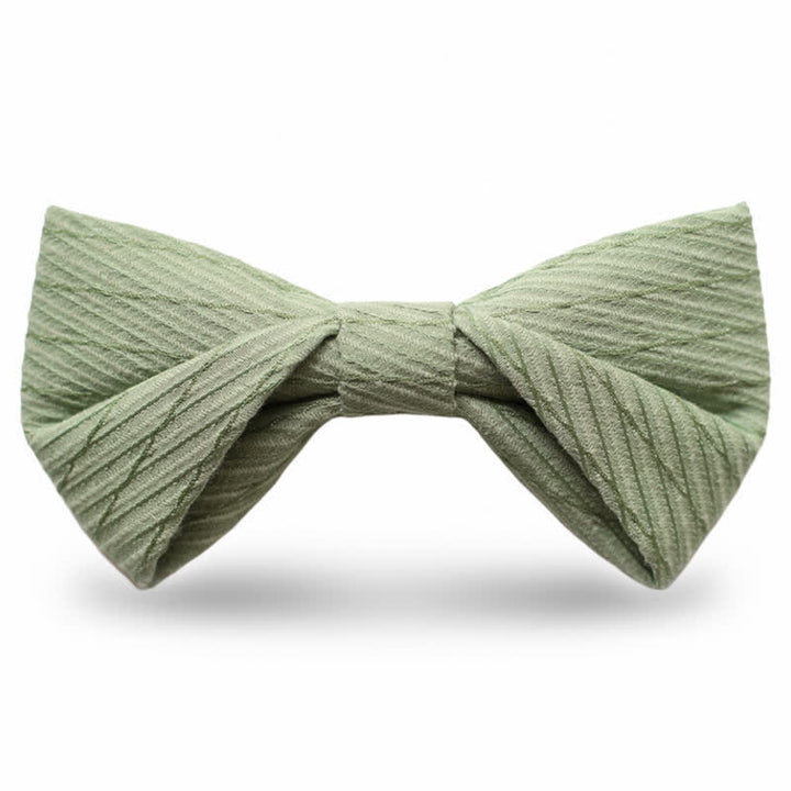 Herrengrüne Serie Köper Hochzeit Fliege