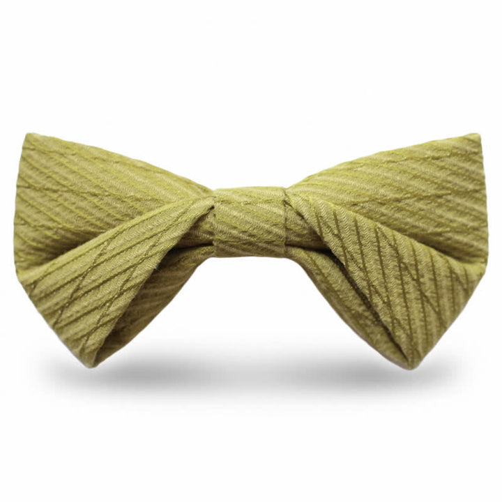 Herrengrüne Serie Köper Hochzeit Fliege