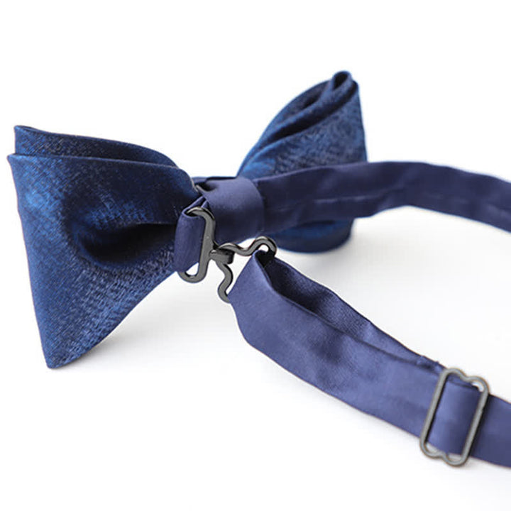 Herren-Fliege in Marineblau, einfarbig