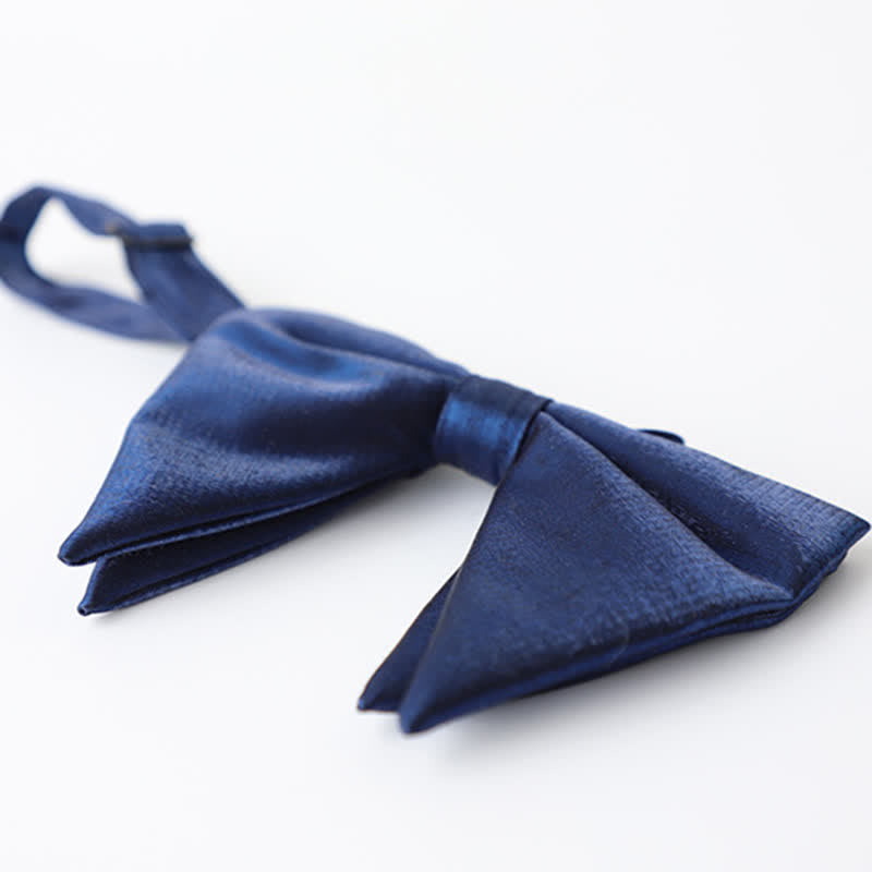 Herren-Fliege in Marineblau, einfarbig