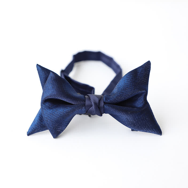 Herren-Fliege in Marineblau, einfarbig