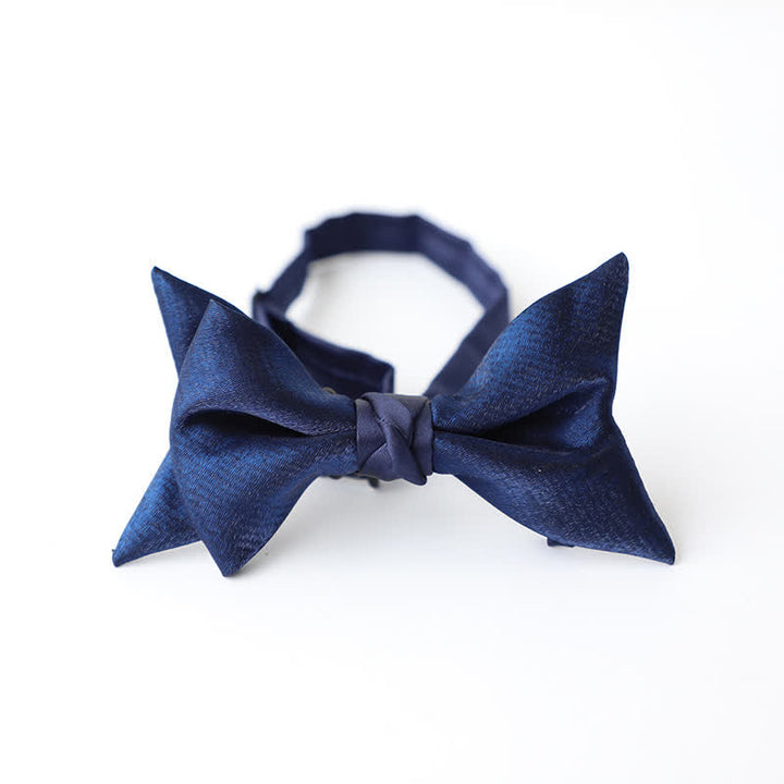 Herren-Fliege in Marineblau, einfarbig