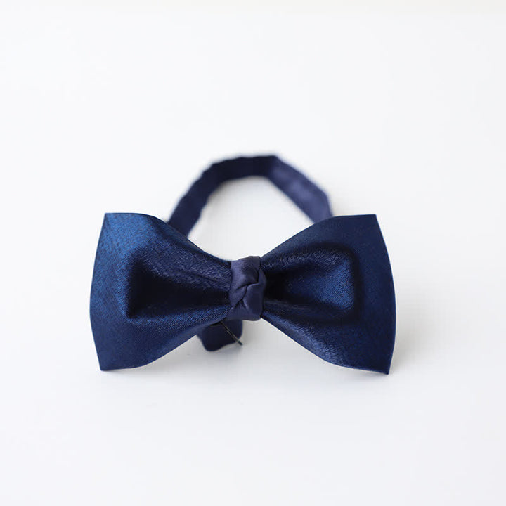 Herren-Fliege in Marineblau, einfarbig