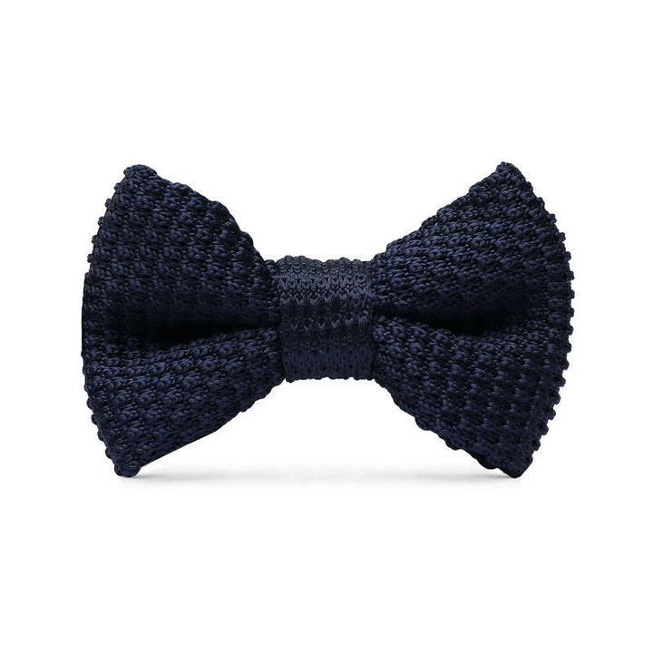 Einfacher einfarbiger gestrickter Herrenfliege